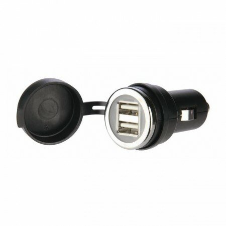 Doppel-USB 2.0-Adapter | 12V-24V | max. 2000mA