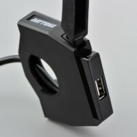 USB-A-Steckdose | Slim | 1-fach | 12V DC | 5V/2,4A
