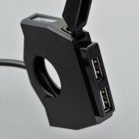 USB-A-Steckdose | Slim | 2-fach | 12V DC | 5V/2,4A