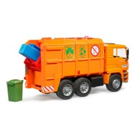 BRUDER Spielzeug MAN TGA Müll-LKW Müllabfuhr...