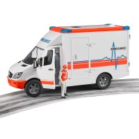 BRUDER Spielzeug MB Sprinter Ambulanz Krankenwagen mit...