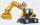 BRUDER Spielzeug Modell Caterpillar Mobilbagger Bagger Spielzeugbagger / 02445