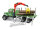 BRUDER Kinder Spielzeug MACK Granite Holztransport LKW Ladekran + 3 Stämme 02824