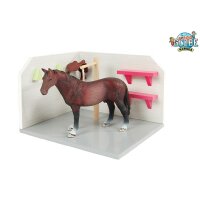 Kids Globe Holz Spielzeug Pferde Waschbox Waschplatz...