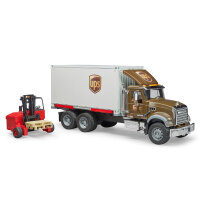 BRUDER Spielzeug MACK Granite UPS Logistik LKW mit...