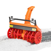 BRUDER Kinder Spielzeug Zubehör Schneefräse für Traktor LKW Unimog / 02349