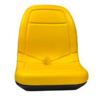 Traktor Stapler Baumaschine Sitzschale Sitz STAR 2146 gelb für gerade Konsole
