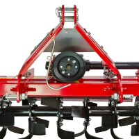 Bodenfräse Heckfräse Ackerfräse Fräse Anbaugerät 125cm für Traktor 20-30 PS