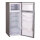 Kühlschrank Gefrierkombination 206 Liter silber