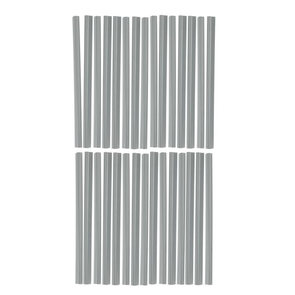 PVC Sichtschutzstreifen 70 m x 19 cm hellgrau