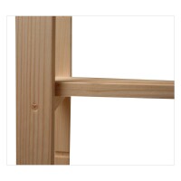 Holz Regal mit 5 Böden 80/30/170