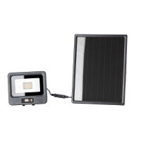 Solar LED-Strahler mit Bewegungsmelder 10 Watt