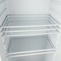 Großraumkühlschrank Kühlschrank Standkühlschrank Edelstahloptik DKS 340