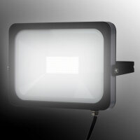 LED / SMD Strahler Außenleuchte Leuchte flach 4,1 cm 50 W kaltweiß 4700 Lm