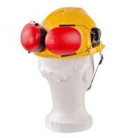 Schutzhelm Bauhelm Arbeitshelm Helm mit Gehörschutz Arbeitsschutz  Sicherheit