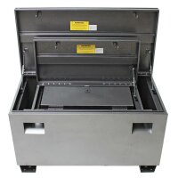 Metallkiste Werkzeugkiste Werkzeugbox Aufbewahrung Kiste Box Set 3tlg Outdoor Metall Kiste mit Decke