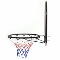 Basketballbrett mit Ring und Netz
