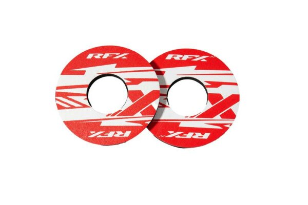 RFX Sport Griffscheiben (X Rot) Paar