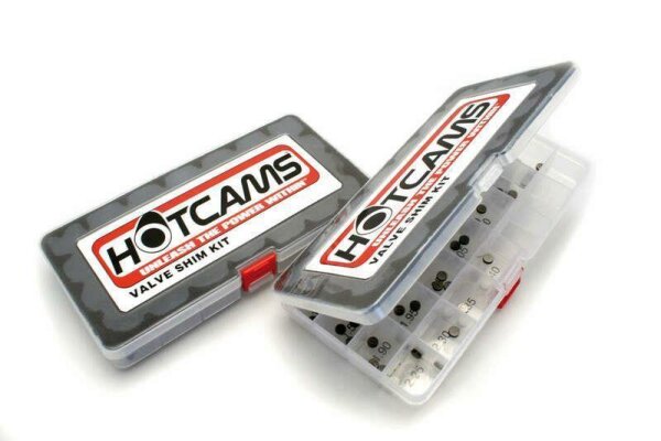 HOT CAMS Ventilscheiben Ø10,0x1,85 bis 3,25mm - Set mit 5 Stk.